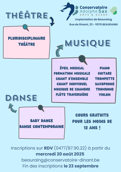 Flyer académie 2025